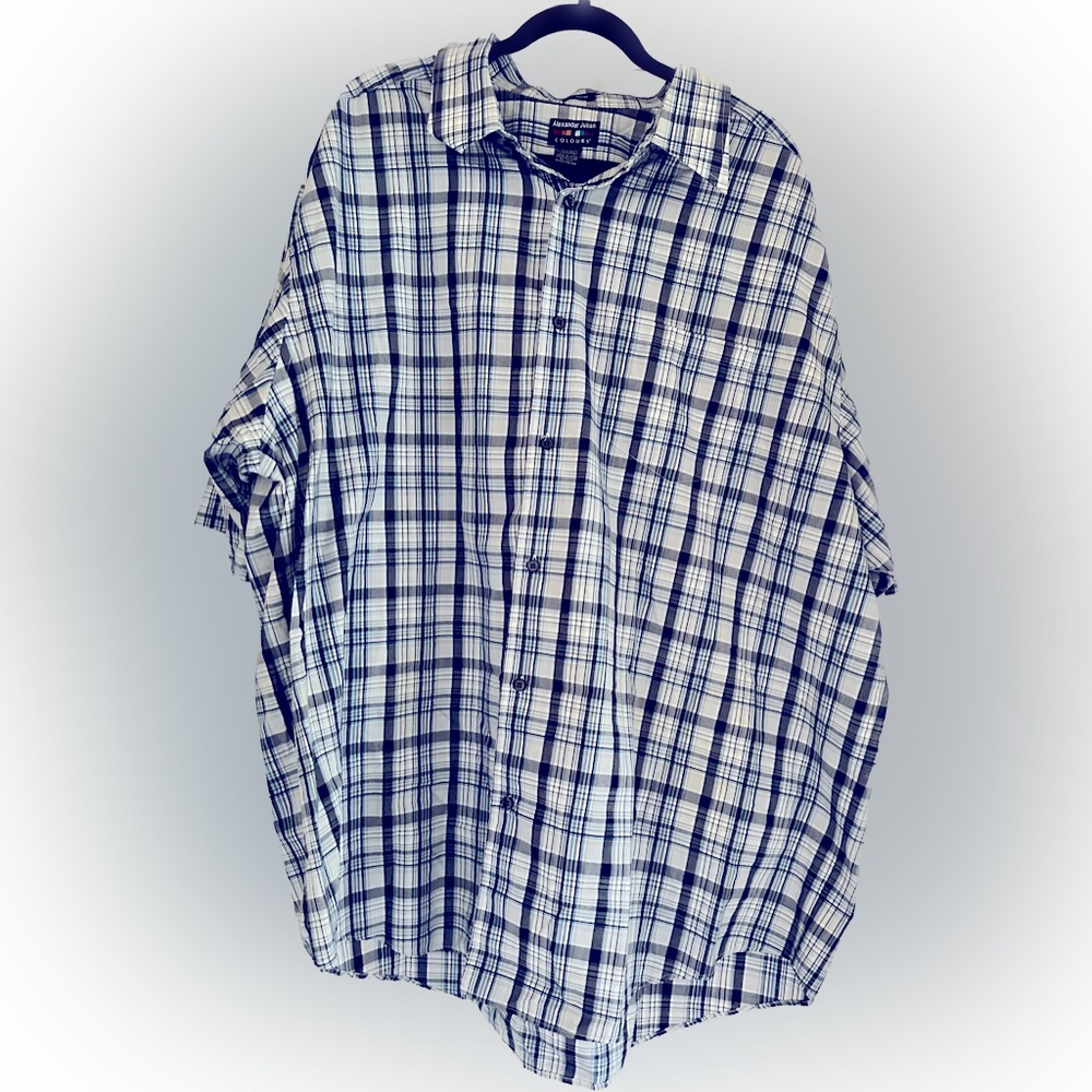 Colours by Alexander Julian Men’s 3XLT Button Down Collared Shirt